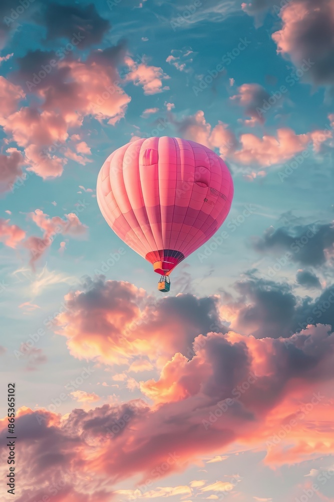 Naklejka premium hot air balloon