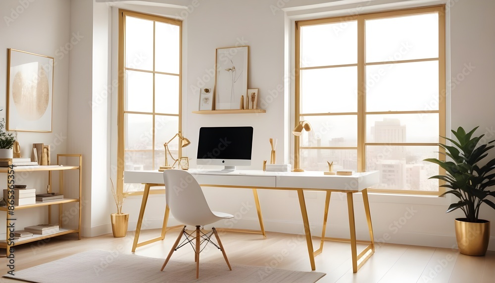 Photo interior modern design room 3d illustration Photo interior modern design room 3d illustration