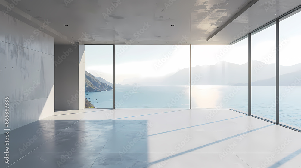 Modern empty room Modern empty room
