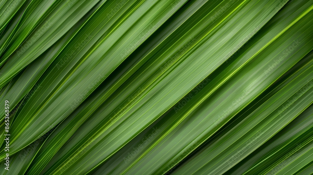 Close-up of palm leaf texture, natural tropical green leaves, abstract seamless pattern on a natural background, high-detail Close-up of palm leaf texture, natural tropical green leaves, abstract seamless pattern on a natural background, high-detail