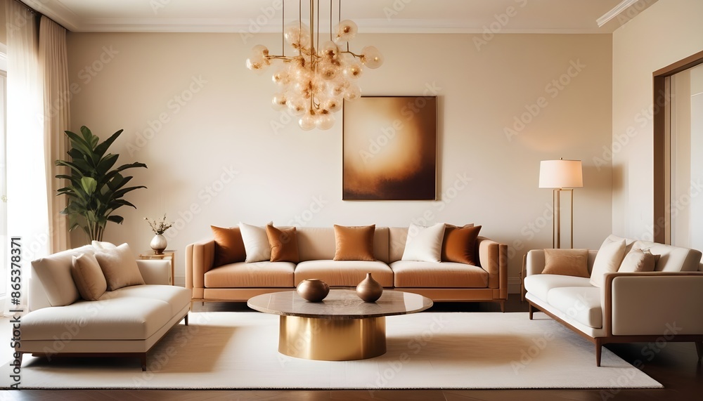 Photo interior modern design room 3d illustration Photo interior modern design room 3d illustration