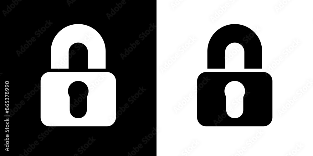 Padlock icon. Business icon. Admin. Work Team. Black icon. Silhouette Padlock icon. Business icon. Admin. Work Team. Black icon. Silhouette
