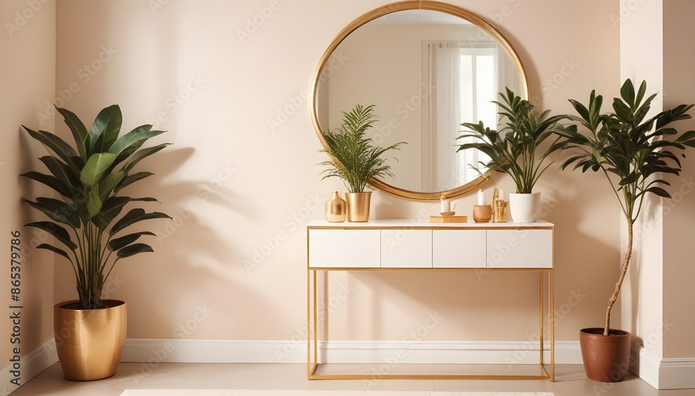 Photo interior modern design room 3d illustration Photo interior modern design room 3d illustration
