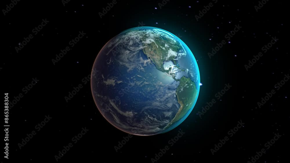 Realistic Earth Zoom to Countries from Space and Orbit Vietnam Version 4K 60 FPS Realistic Earth Zoom to Countries from Space and Orbit Vietnam Version 4K 60 FPS