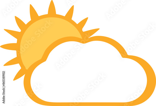 sun and cloud