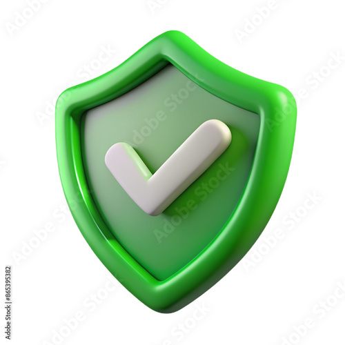 3D shield checkmark icon 3D shield checkmark symbol 3D shield checkmark photo