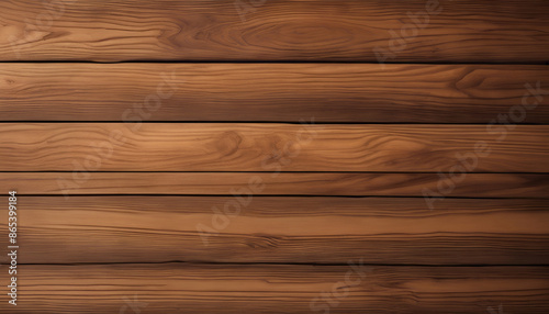 Rich Wooden Planks with Natural Grain Generative AI photo