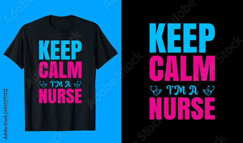 Nurse T shirt Design Typography Design