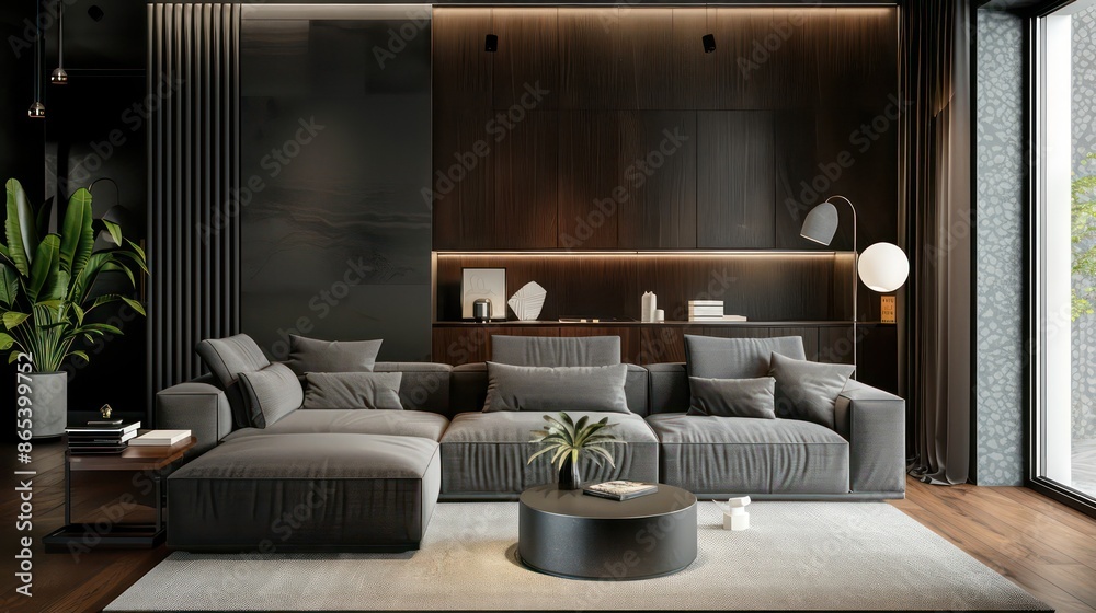 comfy couch sofa in living room interior, modern living room comfy couch sofa in living room interior, modern living room