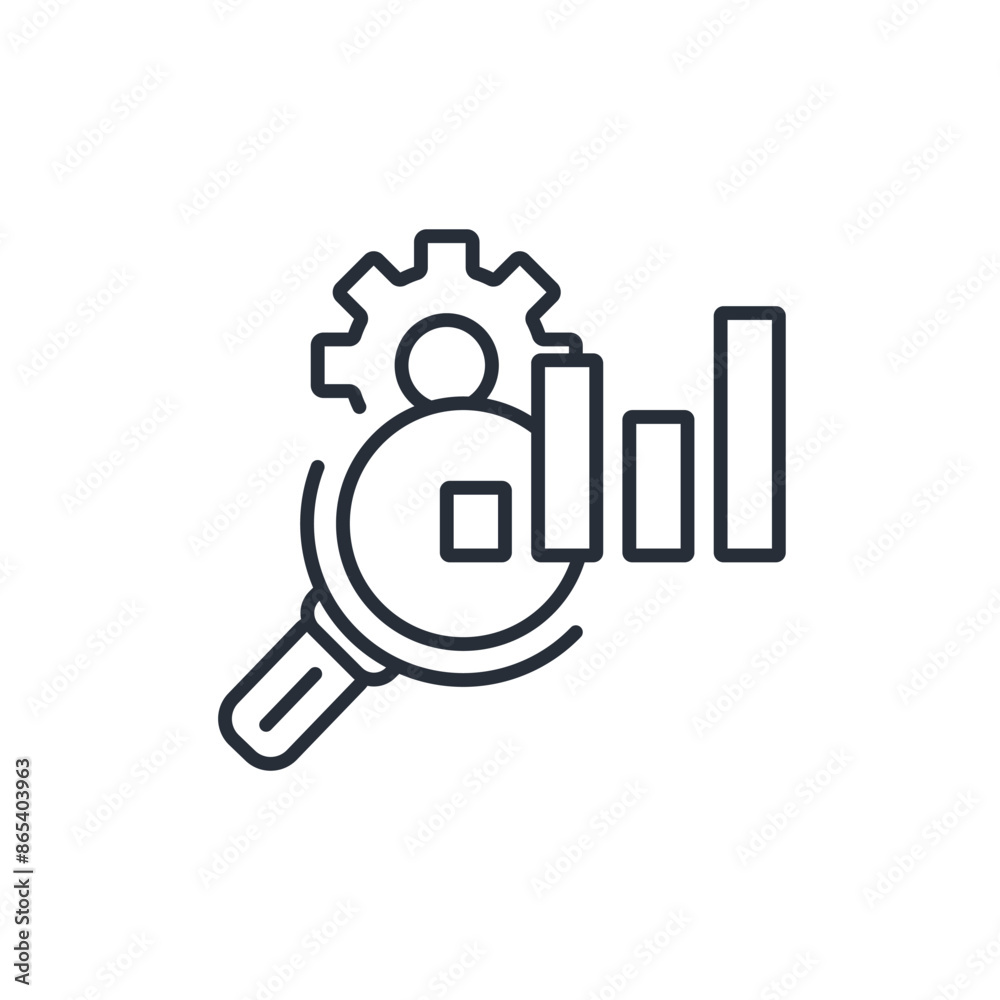 data analytics icon. vector.Editable stroke.linear style sign for use web design,logo.Symbol illustration. data analytics icon. vector.Editable stroke.linear style sign for use web design,logo.Symbol illustration.