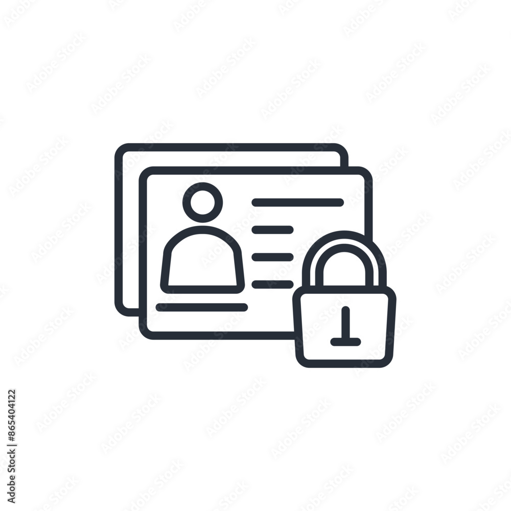 data privacy icon. vector.Editable stroke.linear style sign for use web design,logo.Symbol illustration. data privacy icon. vector.Editable stroke.linear style sign for use web design,logo.Symbol illustration.