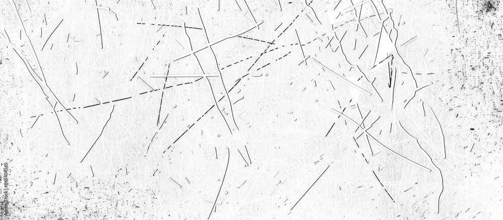 The image is a white background with a lot of black and grey lines scratches The image is a white background with a lot of black and grey lines scratches