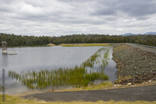 Deep Creek Dam Mogo Water supply Eurobodalla South Coast New South Wales Australia Landscape photography