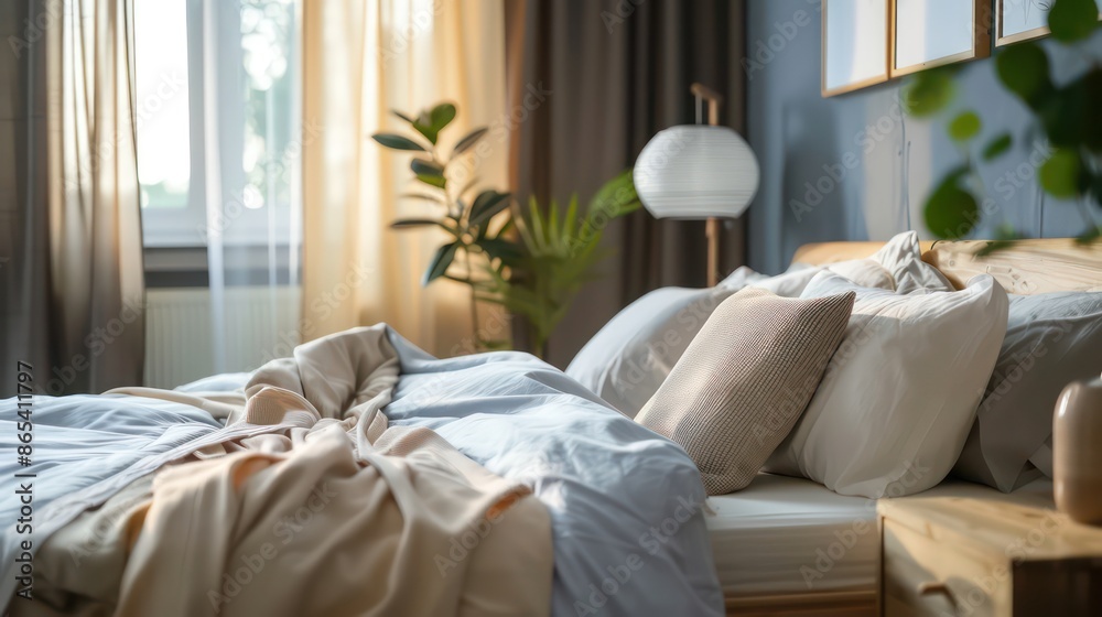 Fototapeta premium modern bedroom interior design