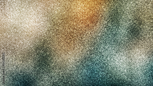 Abstract grungy texture gradient background. Distressed rough and damaged grungy template. Noise, grainy old tv analog defect no signal grungy texture. © Sami