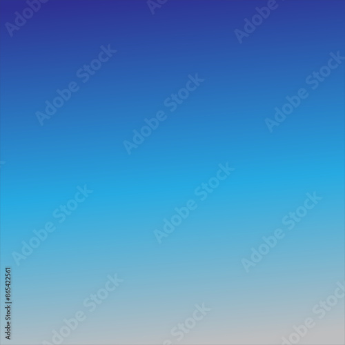 A simple gradient background of sky blue color and ocean blue color. Blue textured background resembling a peaceful ocean or sky gradient suitable for creative designs. 