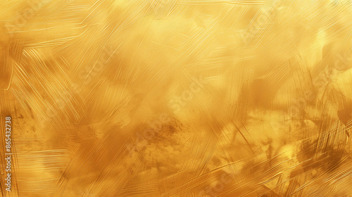 A gold wall with a textured surface