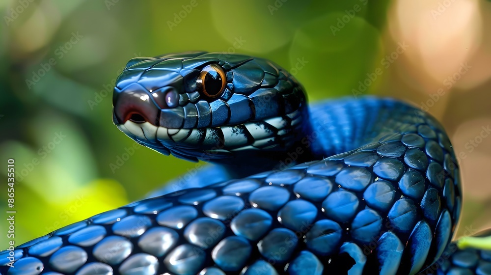 Eastern Indigo Snake. 