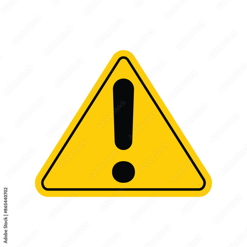 yellow caution warning icon sign vector design template yellow caution warning icon sign vector design template