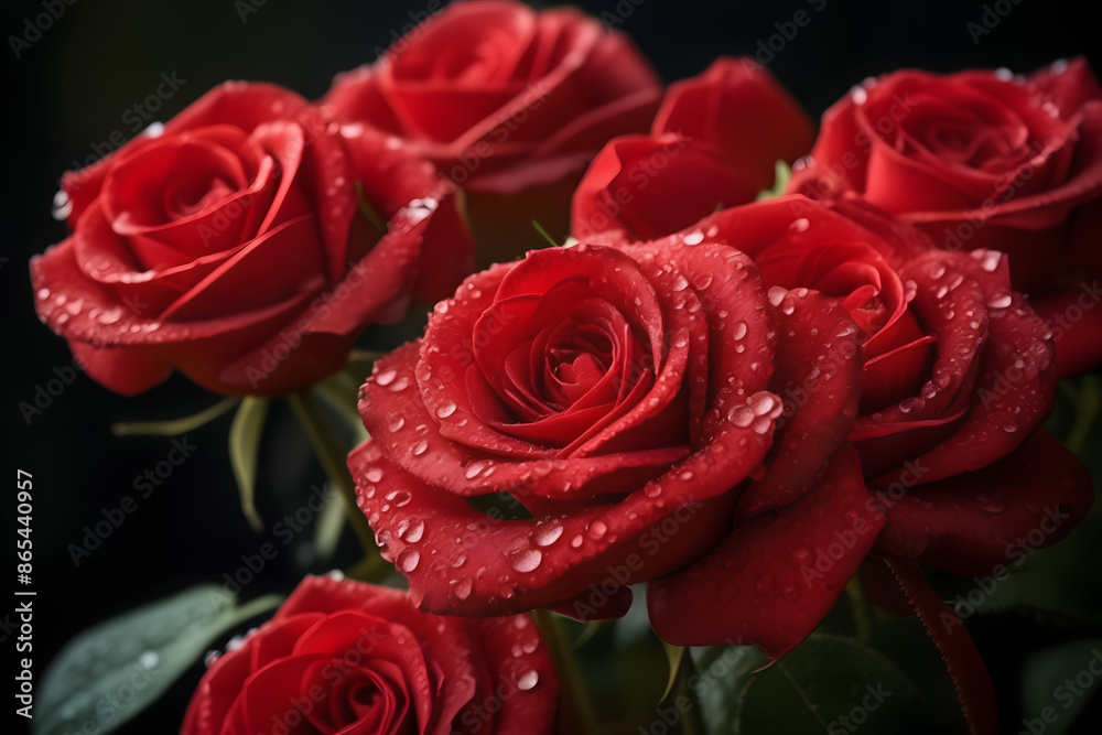 stunning bouquet of vibrant red roses, elegantly arranged, perfect for a romantic wedding or Valentine's Day celebration, symbolizing love and passion stunning bouquet of vibrant red roses, elegantly arranged, perfect for a romantic wedding or Valentine's Day celebration, symbolizing love and passion