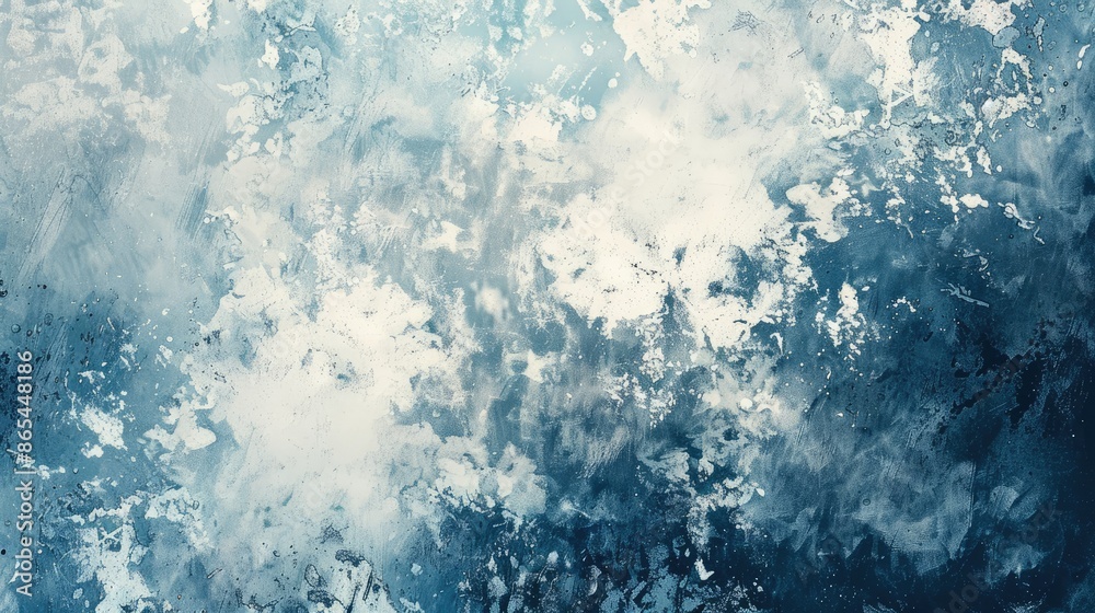 Fototapeta premium abstract picture Painting with an edge brush Jean and white Grunge seamless background Can be used as a background.