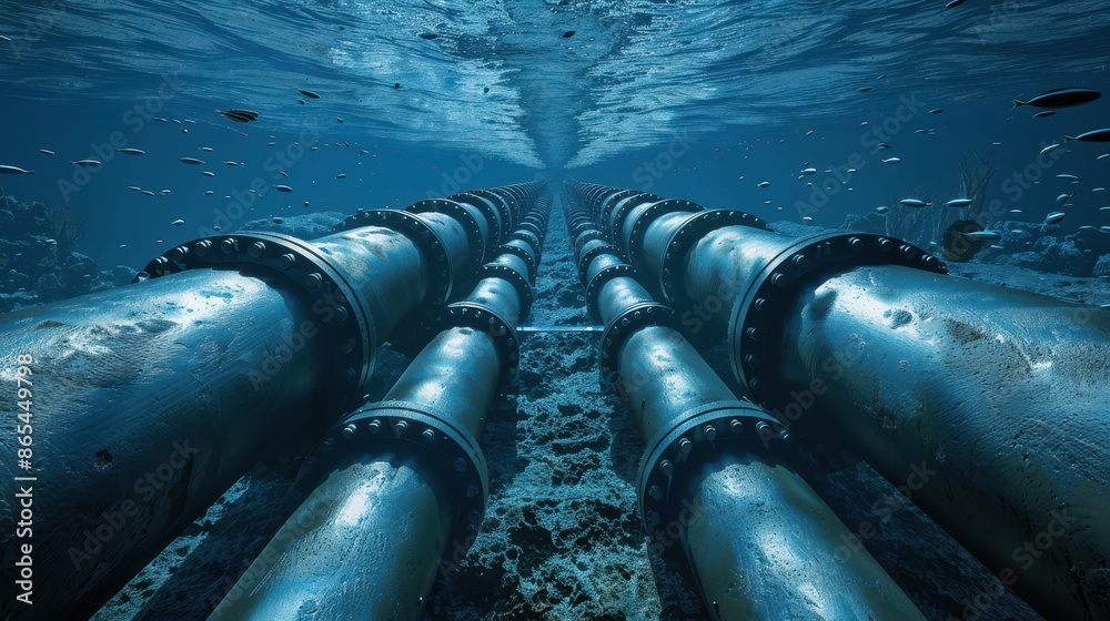 Parallel undersea pipelines Parallel undersea pipelines