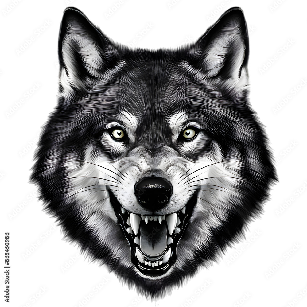 Wolf Head Image Wolf Head Image