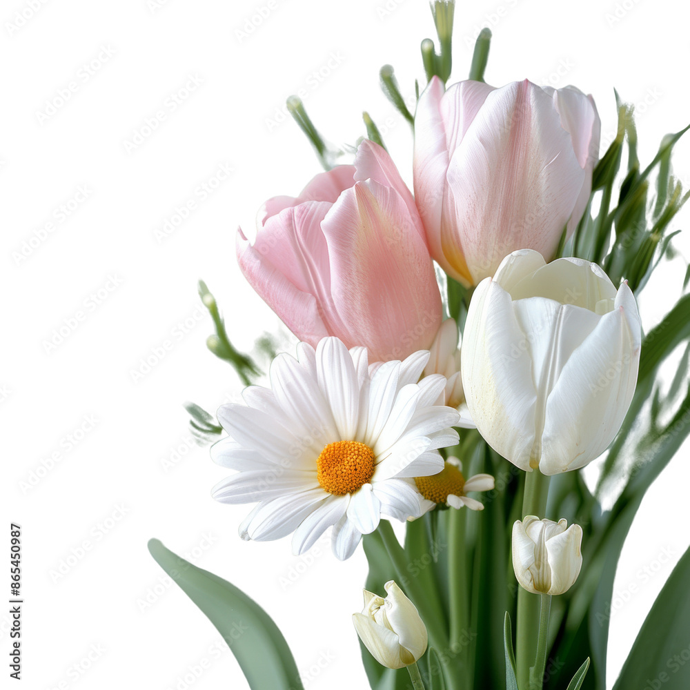 A bouquet of pink and white flowers. A bouquet of pink and white flowers.