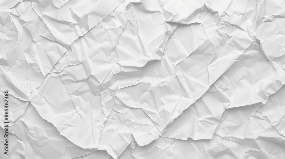Crumpled white paper texture background Crumpled white paper texture background
