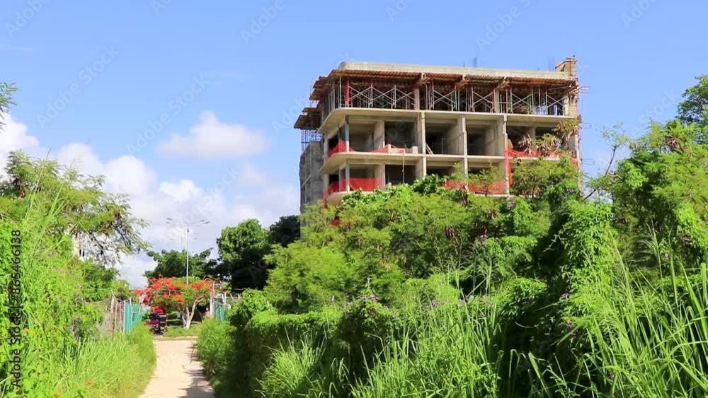 Build a hotel complex construction sites Playa del Carmen Mexico. Build a hotel complex construction sites Playa del Carmen Mexico.