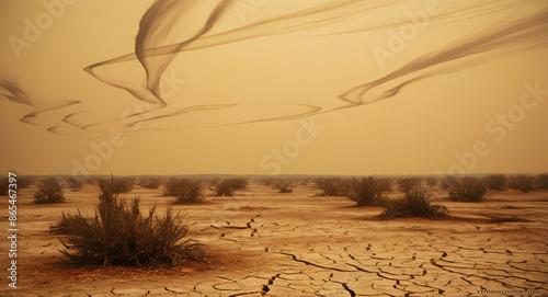 heat wave climate change, dry land dead vegetation
