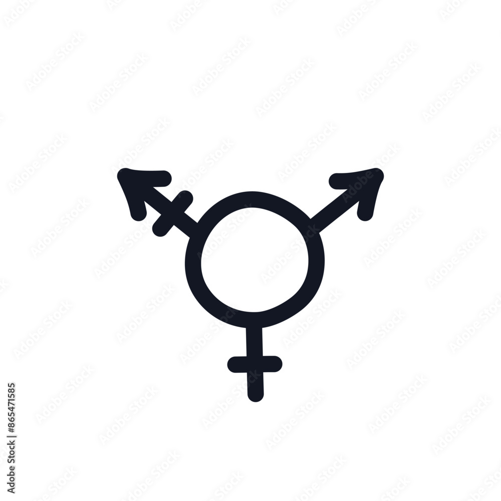 Transgender logo icon sign Hand drawn ink sketch Decorative element emblem Rights concept Doodle abstract design style Fashion print for clothes greeting invitation card flyer banner poster cover ad Transgender logo icon sign Hand drawn ink sketch Decorative element emblem Rights concept Doodle abstract design style Fashion print for clothes greeting invitation card flyer banner poster cover ad