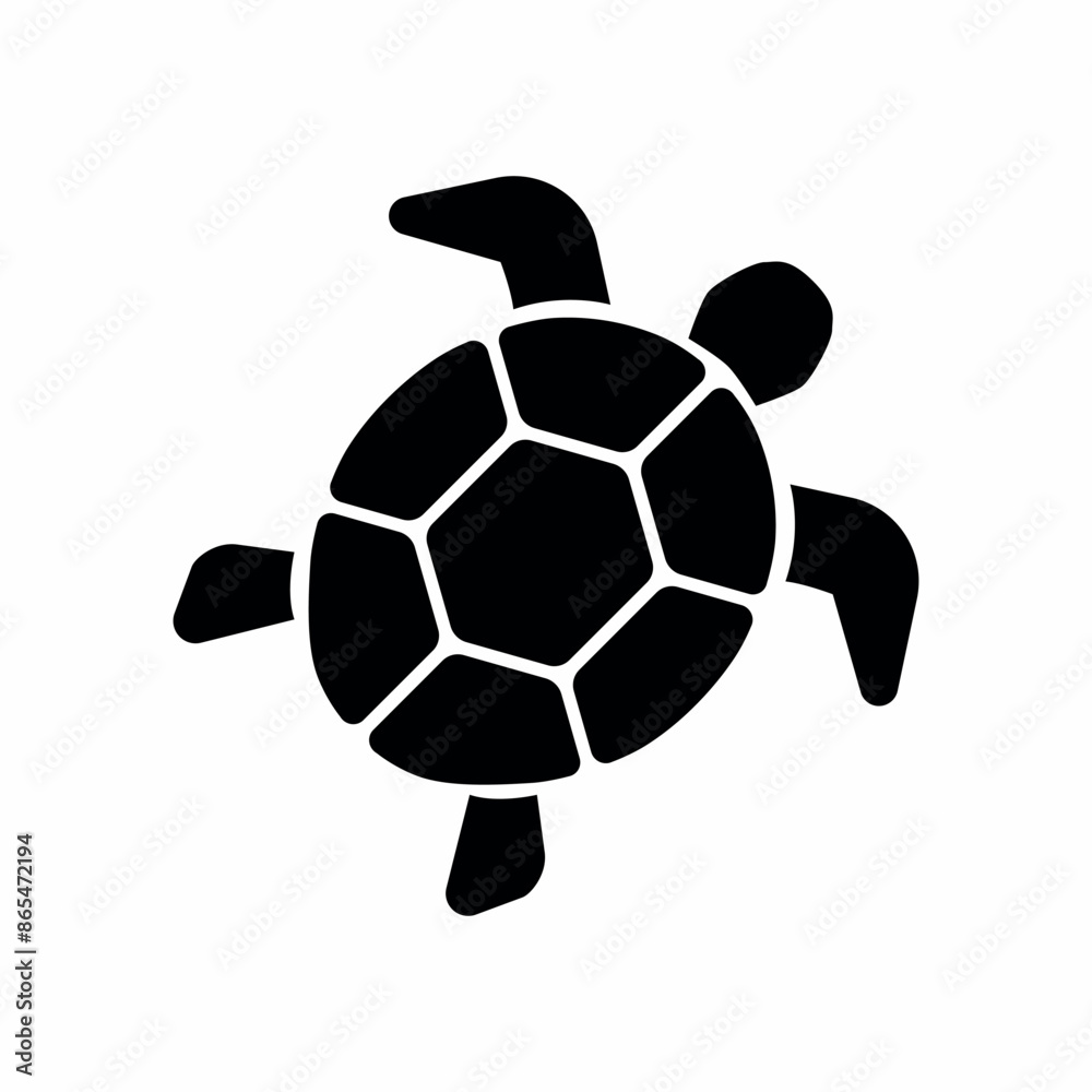 Obraz premium sea turtle tortoise animal icon