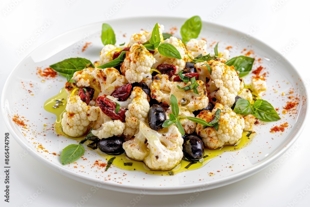 Scrumptious Cauliflower Salad with Tangy Sun-Dried Tomatoes Scrumptious Cauliflower Salad with Tangy Sun-Dried Tomatoes