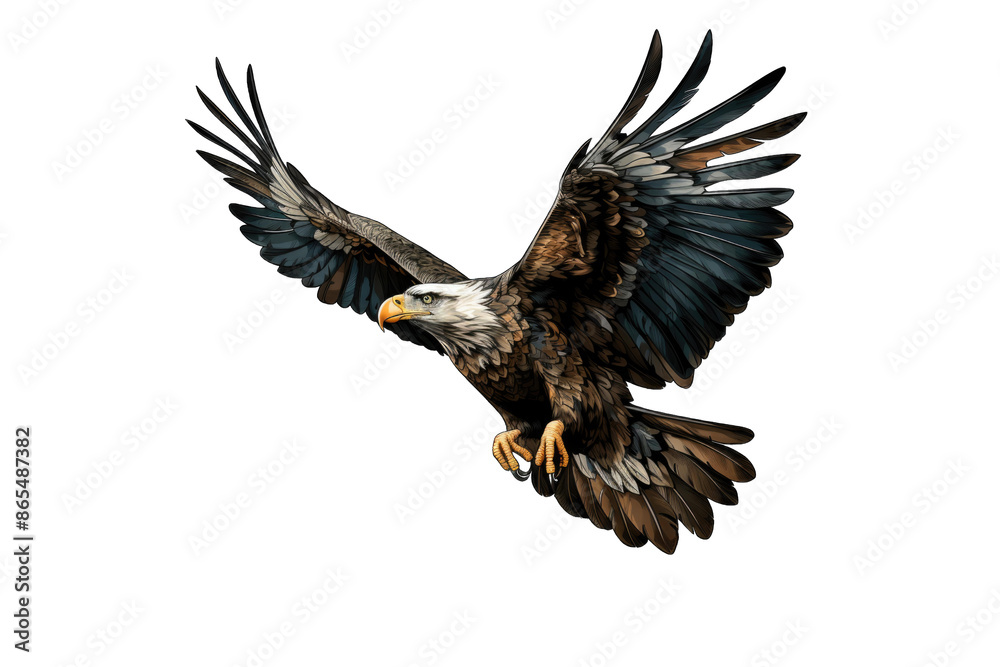 Obraz premium I Love Eagle (JPG 300Dpi 10800x7200)