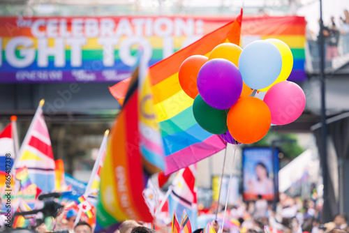 Photography Pride Festival Parade of LGBTQIAN people Celebration of Love in pride month