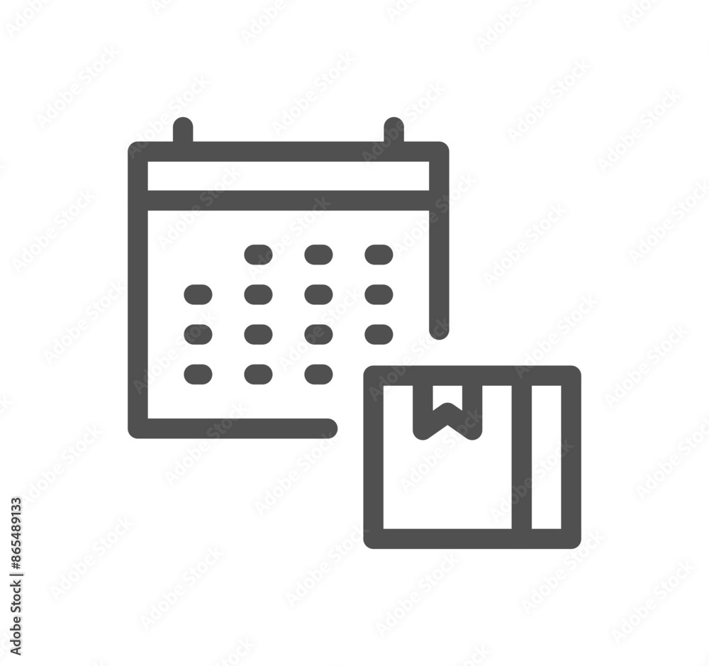 Delivery related icon outline and linear vector.
Delivery related icon outline and linear vector.