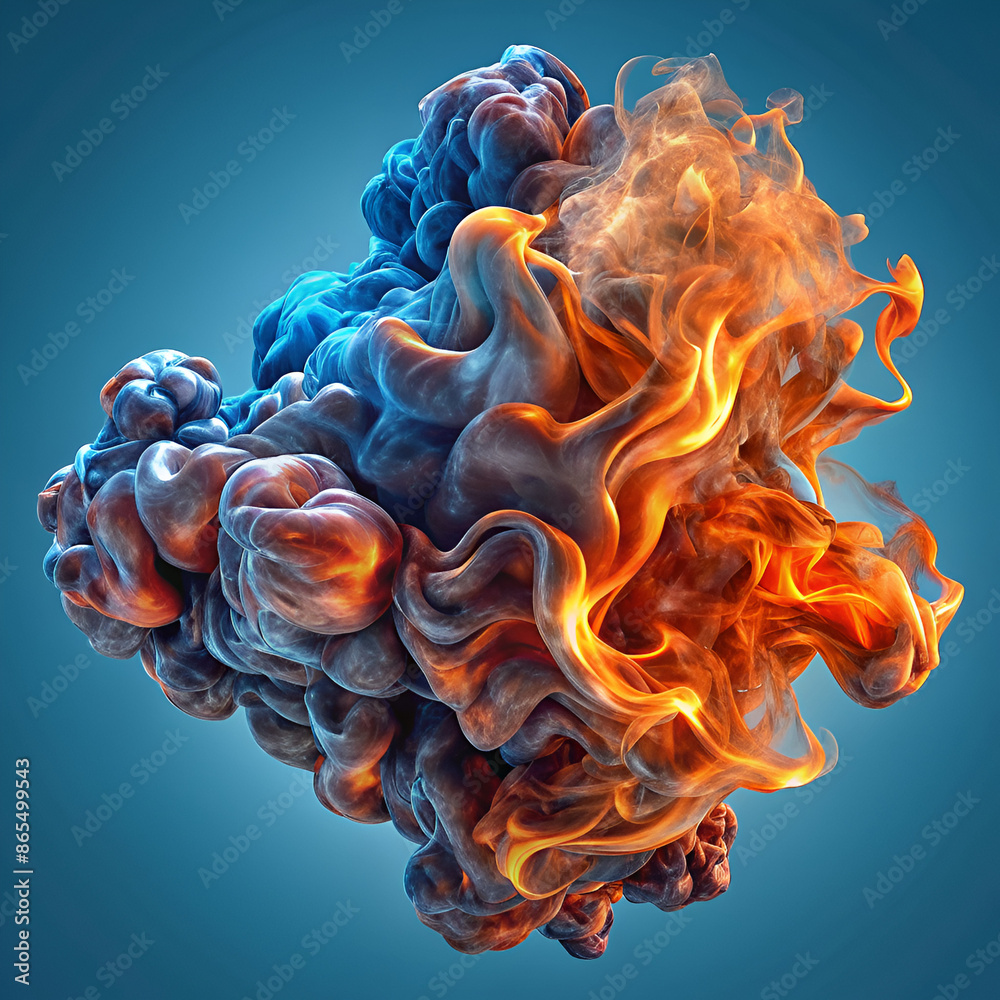 Fototapeta premium flames