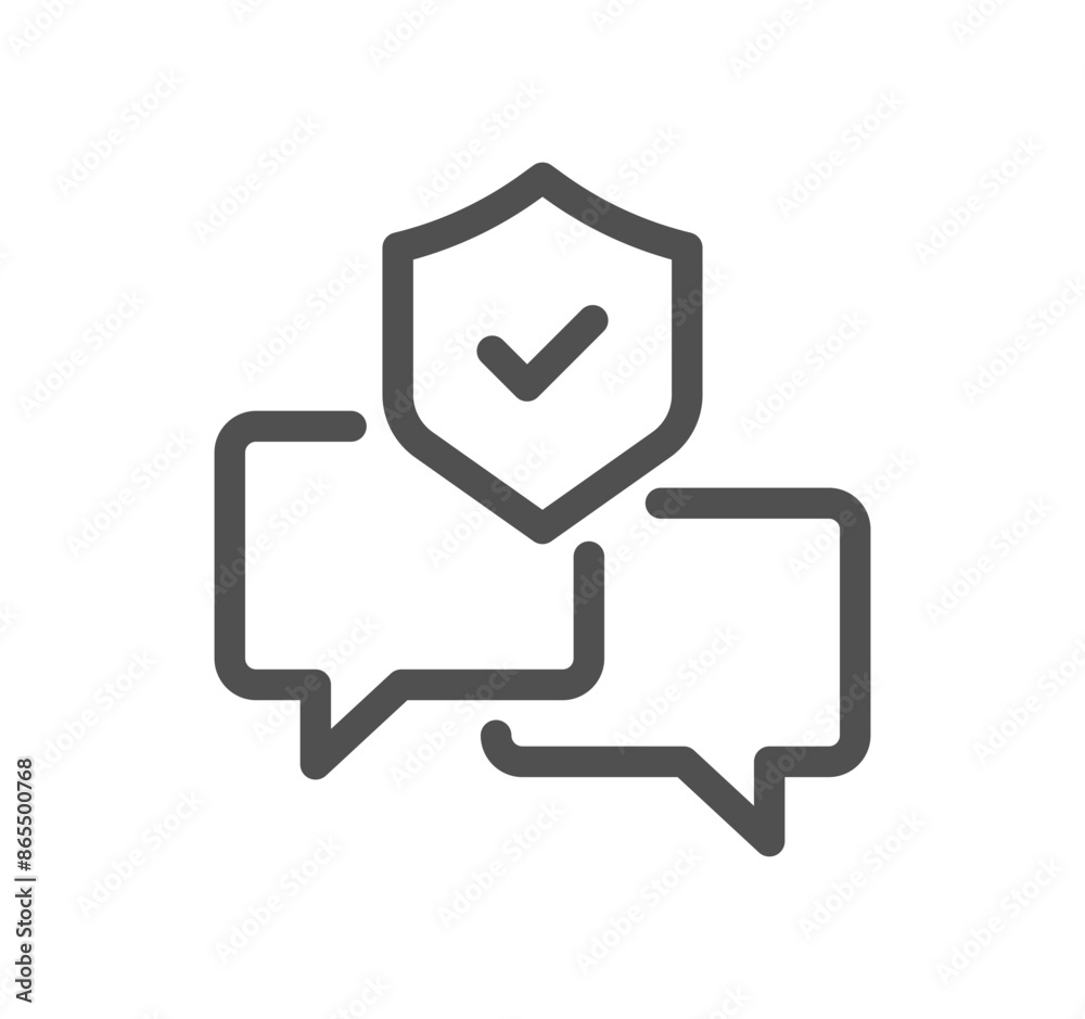 Security related icon outline and linear vector.
Security related icon outline and linear vector.