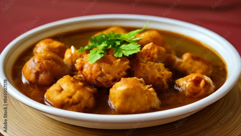 Delicious meatballs in a hearty stew ready to warm your soul Delicious meatballs in a hearty stew ready to warm your soul