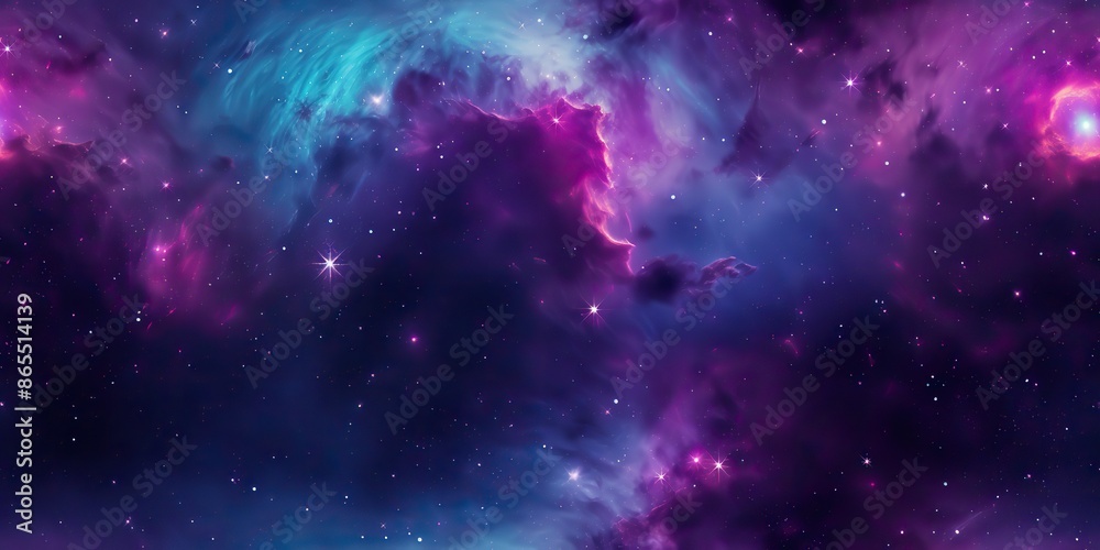 AI Generated. AI Generative. Color bright abstract space cosmic galaxy universe background with many stars decoration. Graphic Art AI Generated. AI Generative. Color bright abstract space cosmic galaxy universe background with many stars decoration. Graphic Art
