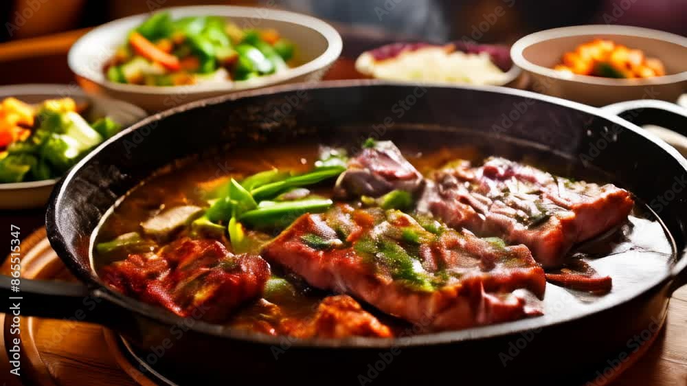 Delicious Asian stirfry with beef and vegetables Delicious Asian stirfry with beef and vegetables