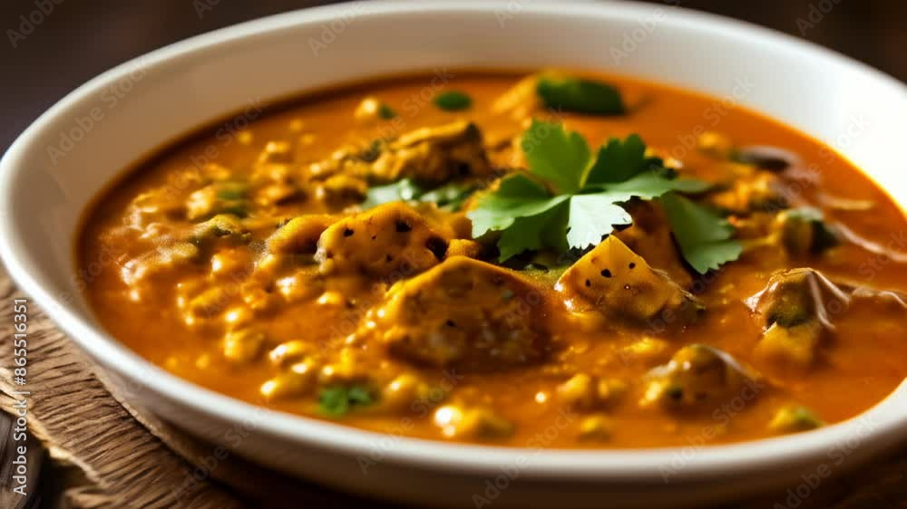 Deliciously rich and hearty soup ready to warm your soul Deliciously rich and hearty soup ready to warm your soul