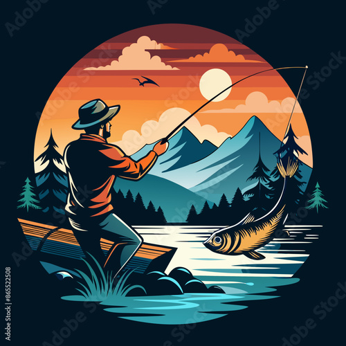 design-a-vector-t-shirt-featuring-a-dynamic-fisher