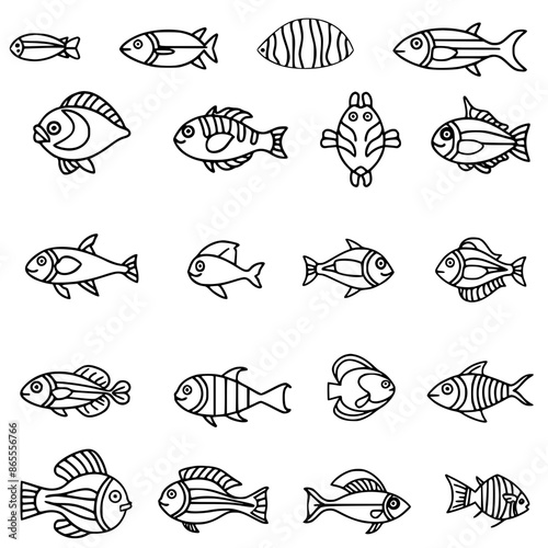 fish, sea, vector, fishing, silhouette, animal, illustration, icon, cartoon, nature, water, pattern, food, salmon, ocean, design, marine, art, set, seafood, seamless, shark, car, Seashells svg, Seashe photo