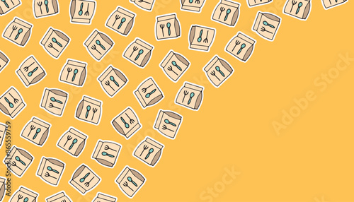 coffee. a cup of coffee. a fragrant drink. pattern. the poster. frame. vector. retro palette. on a colored background. place for the inscription. hand-drawn.	