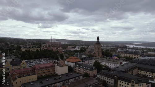 Wallpaper Mural An Aerial shot of Falun, Sweden. Torontodigital.ca