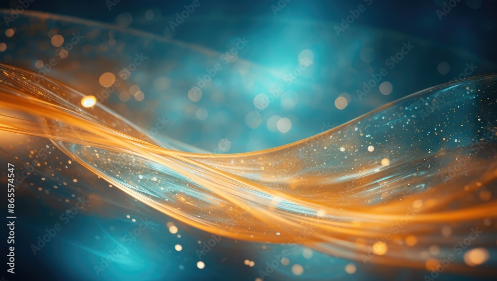 Fototapeta premium abstract blue light background