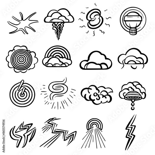 Storm icon, electricity icon, flash icon, lightning icon, thunder icon, thunderstorm icon, weather icon, danger icon, illustration icon, bolt icon, light icon, thunderbolt icon, climate icon, stroke i