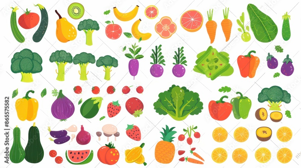 Set Vegetables Set Vegetables